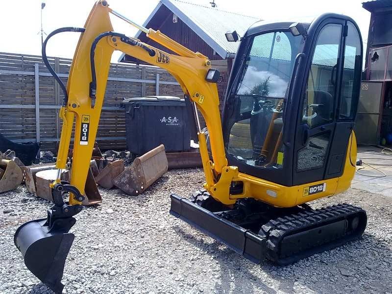 Minikoparka JCB 8018 2008 — zdjęcie 1