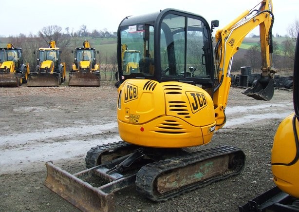 minikoparka JCB 8025 ZTS rok 2008 .,. — zdjęcie 2