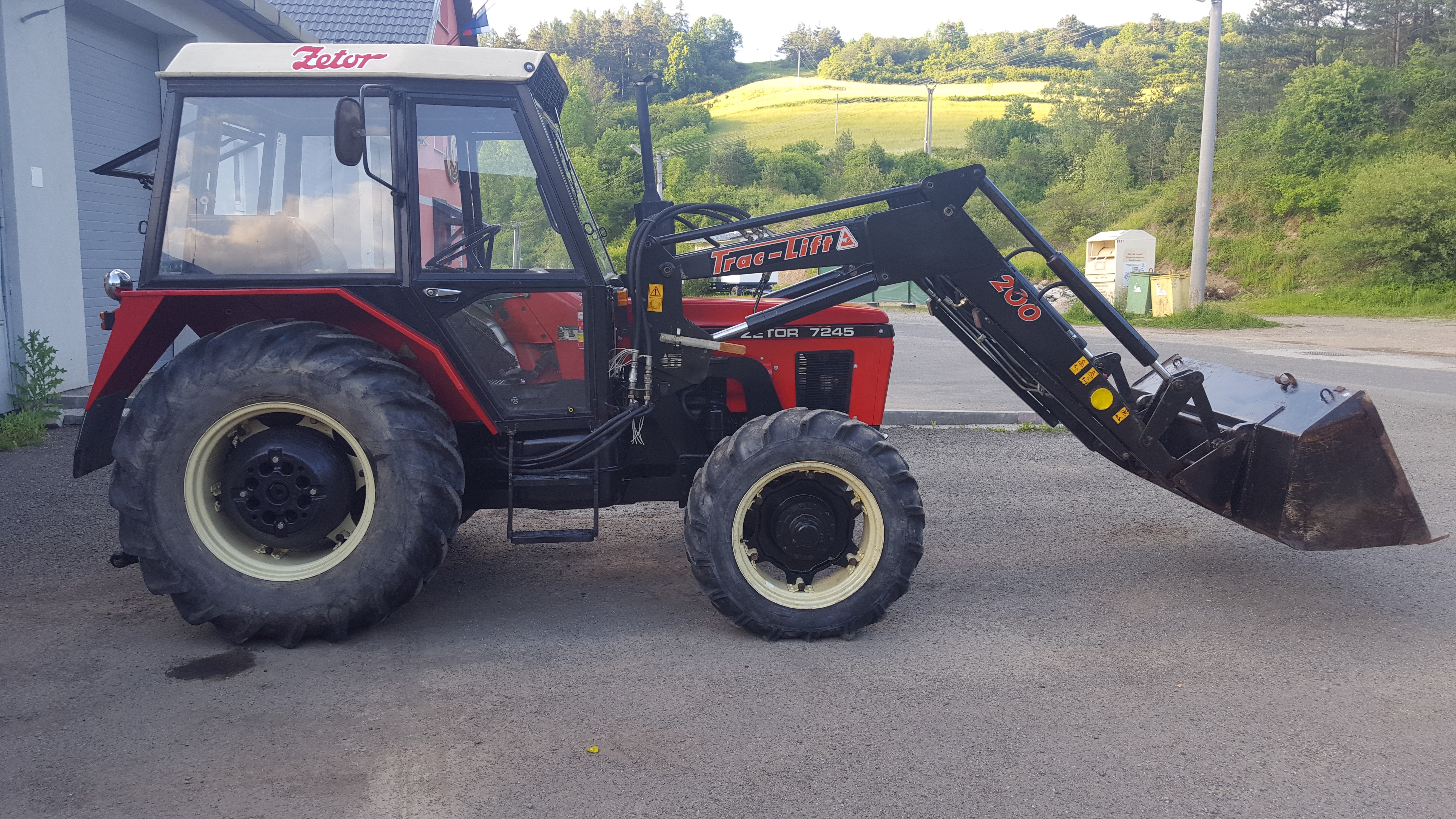 Sprzedam ciągnik Zetor 7045 z turem - Słowacja - małopolskie — zdjęcie 4
