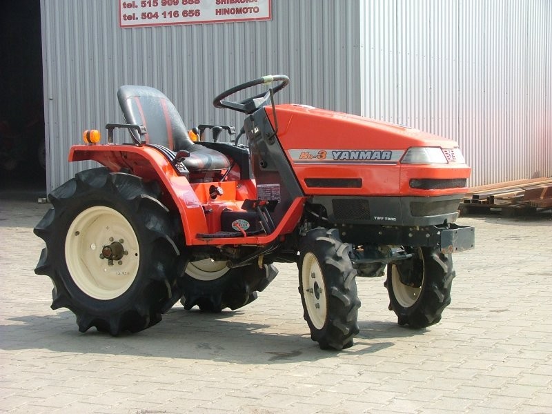 Mini traktor Yanmar Ke-3D 13,5KM, 4x4 — zdjęcie 2