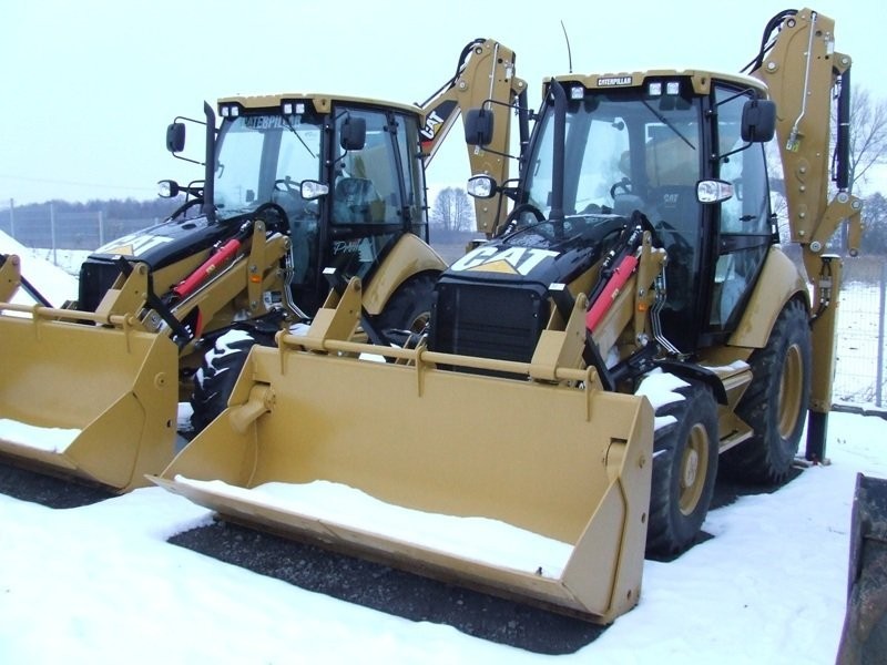 maszyny: CAT 432E / CAT 428E - NOWE