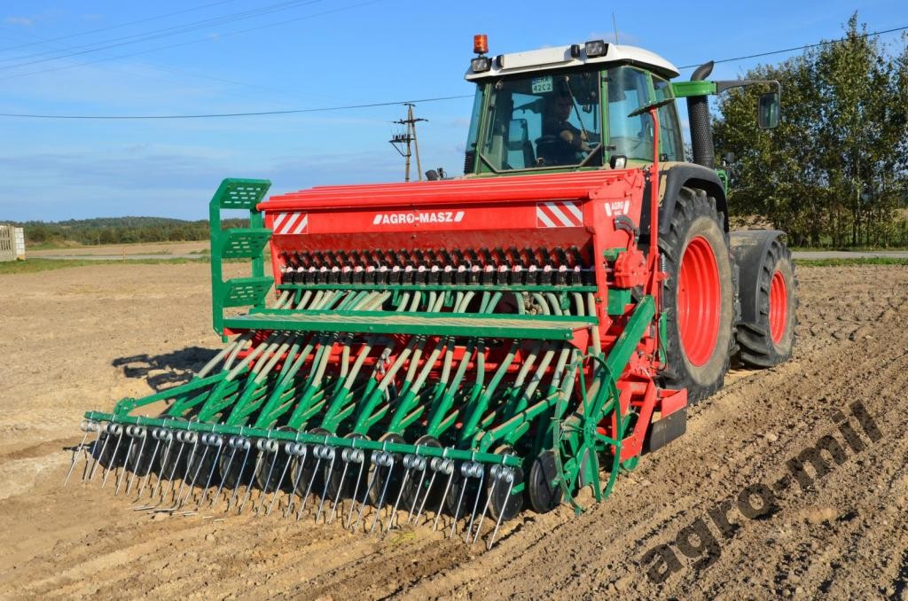 Zestaw siewny agregat uprawowo siewny siewnik zbożowy AGRO-MASZ — zdjęcie 2