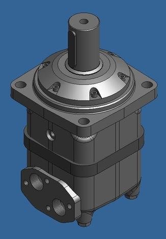 Silnik hydrauliczny Danfoss OMV 400 — zdjęcie 2