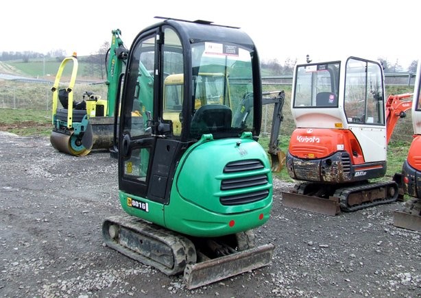 Minikoparka gąsienicowa JCB 8016 z roku 2007' — zdjęcie 2