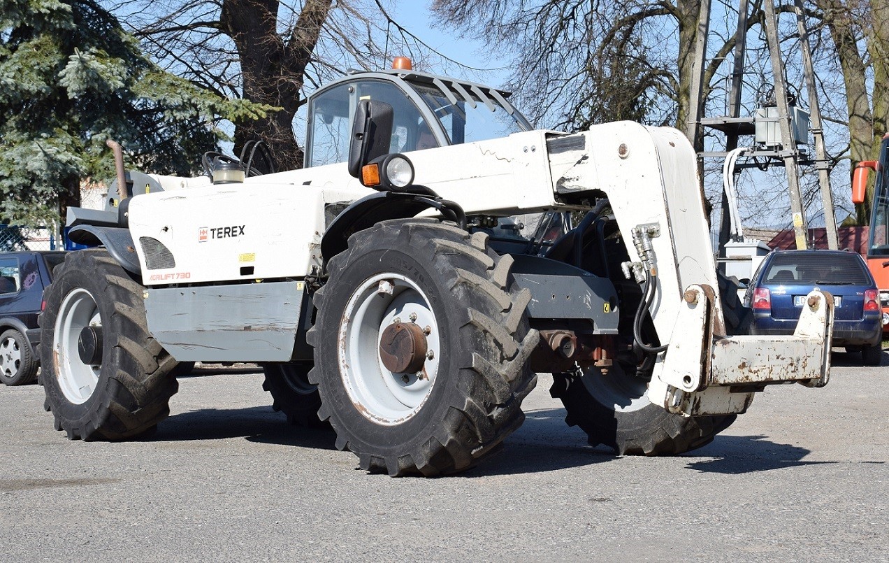 TEREX AGRILIFT 730 - KROKODYL + ŁYŻKA + WIDŁY - 2006 ROK — zdjęcie 1