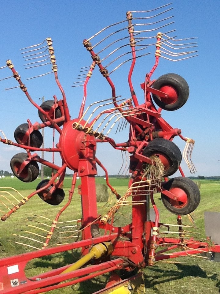 Zgrabiarka Niemeyer RS 620 dwukaruzelowa tandem — zdjęcie 2