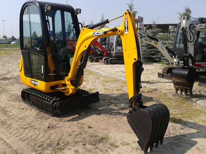 JCB 8016 2007 19KM 1500mth MINIKOPARKA GWARANCJA — zdjęcie 2