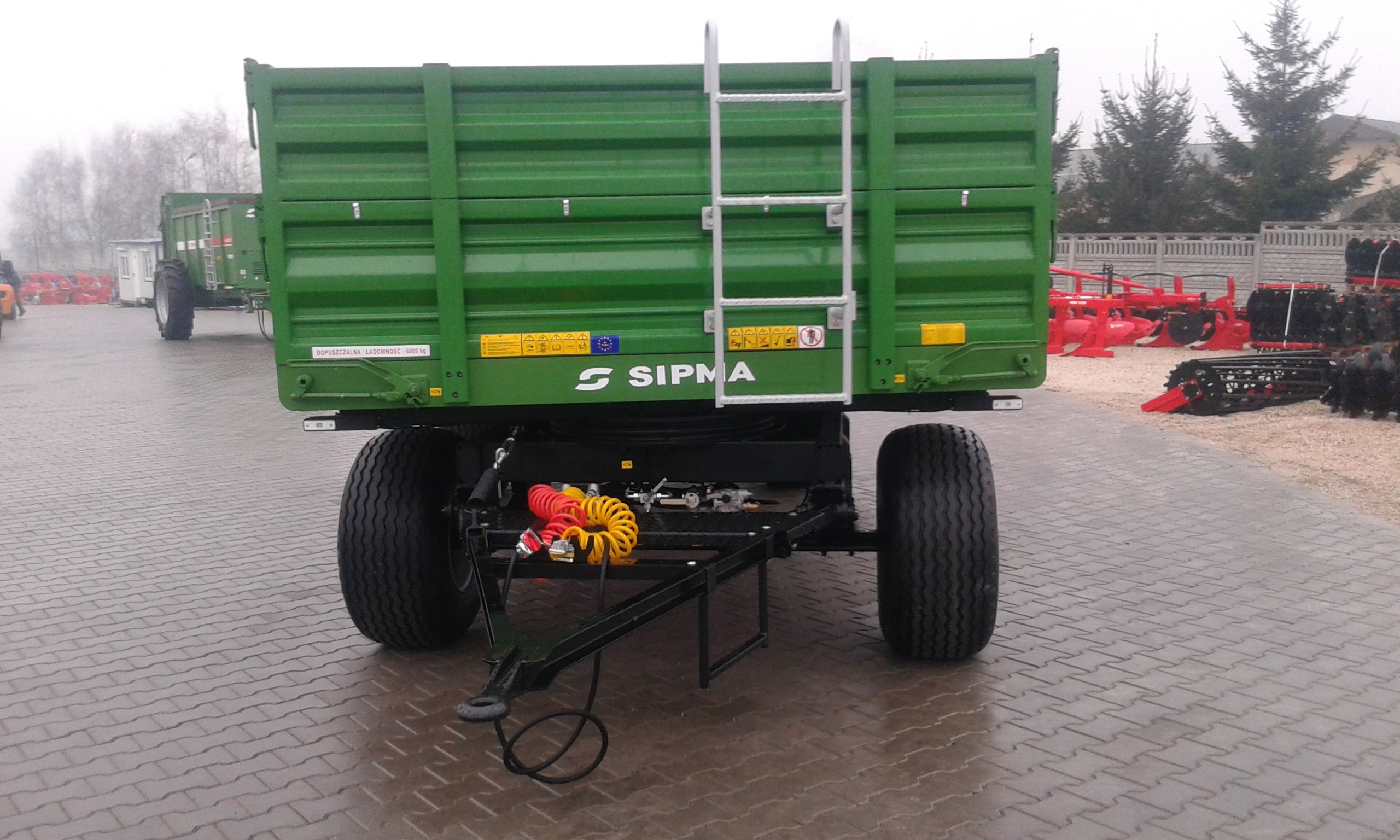 Przyczepa rolnicza Sipma EKO PR 600 — zdjęcie 4