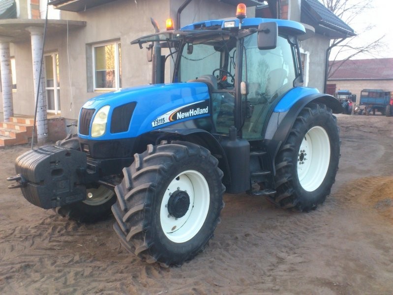 New holland ts115a 2007r krajowy jak nowy ( 6020 — zdjęcie 1