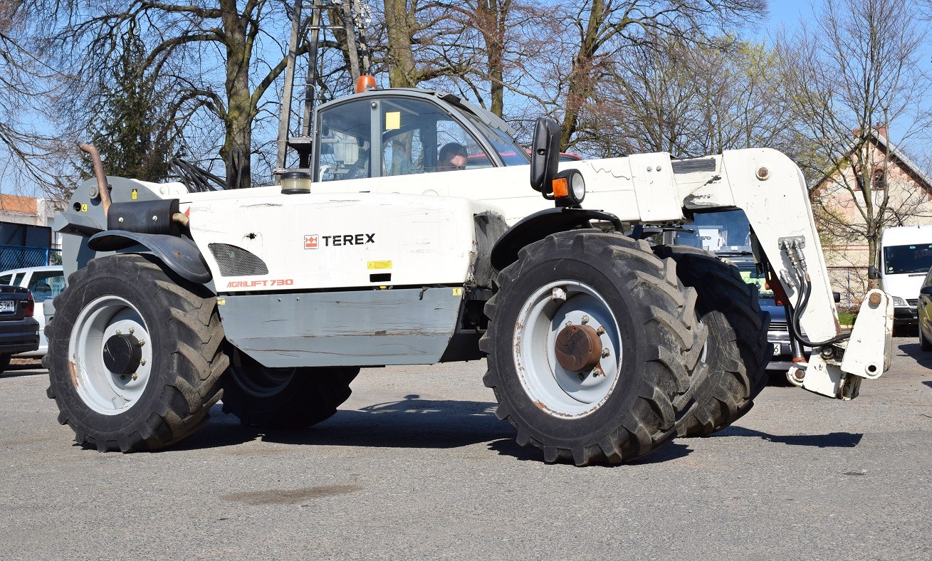 TEREX AGRILIFT 730 - KROKODYL + ŁYŻKA + WIDŁY - 2006 ROK — zdjęcie 5