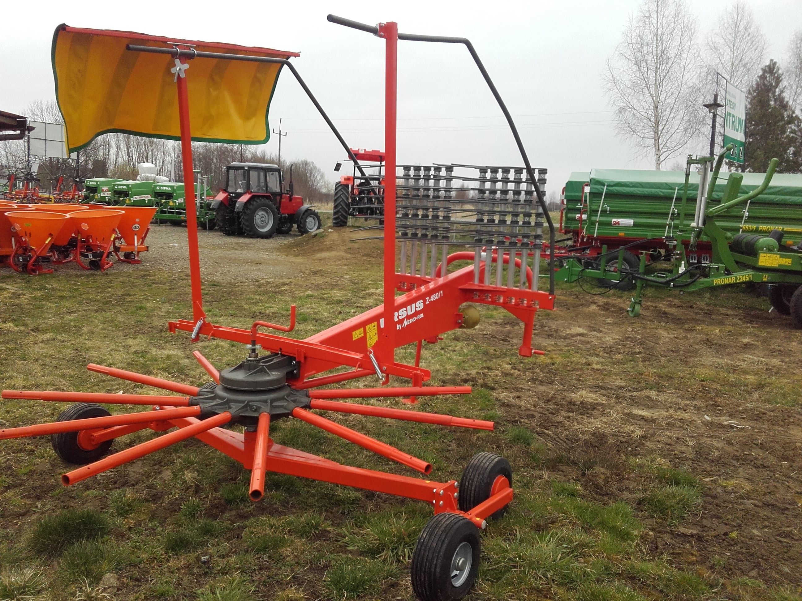 Zgrabiarka karuzelowa Z-480/1 Transport!!Okazja!! — zdjęcie 4