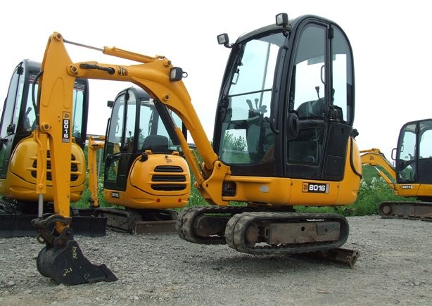 minikoparka JCB 8016 rok 2007 /// — zdjęcie 4