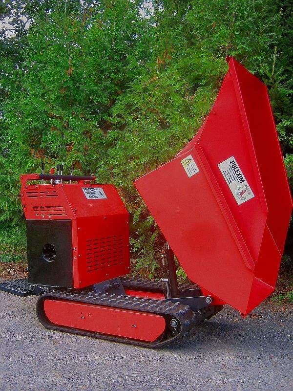Wozidło gąsienicowe o napędzie hydrostatycznym WG-500 9 kM, 500 KG — zdjęcie 3