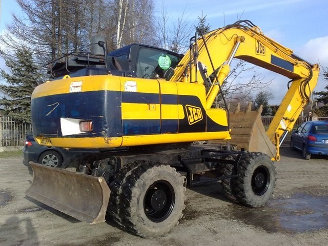 OKAZJA KOPARKA KOŁOWA JCB JS160W z 2003 6309mtg — zdjęcie 4