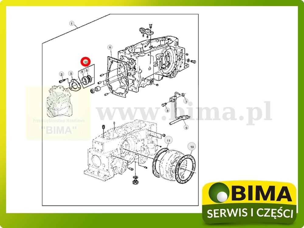 Łożysko igiełkowe skrzyni biegów John Deere 3350,3650 — zdjęcie 1