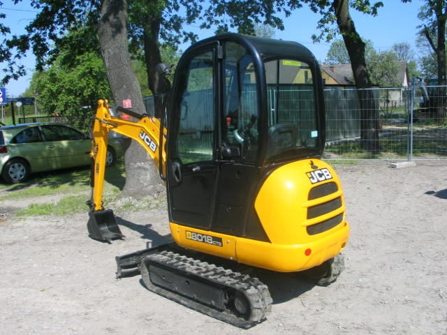Mini koparki JCB 8018 CTS - 2012 - jak nowe — zdjęcie 2
