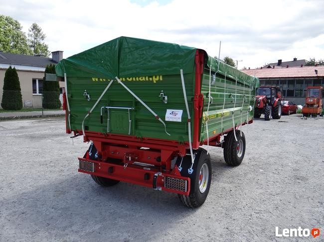 Przyczepa rolnicza 6 t PRONAR T 653/2 od ręki wyprzedaż — zdjęcie 1