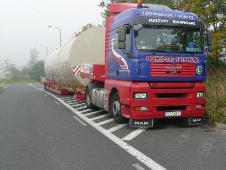 Specjalistyczny transport ponadnormatywny,Wengrzyn — zdjęcie 1