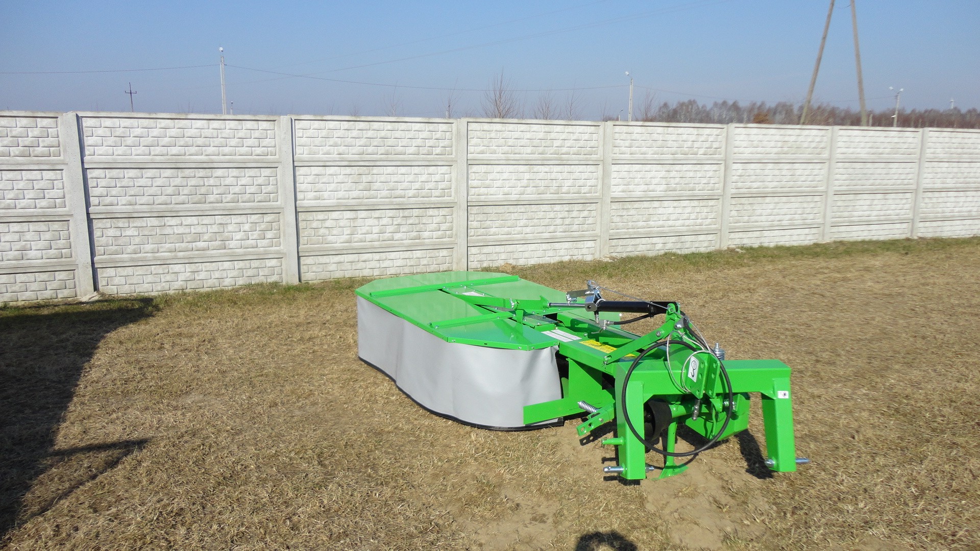 Kosiarka rotacyjna bębnowa Kuźnia 2.1m Z001/3 hydraulika, wałek WOM — zdjęcie 2
