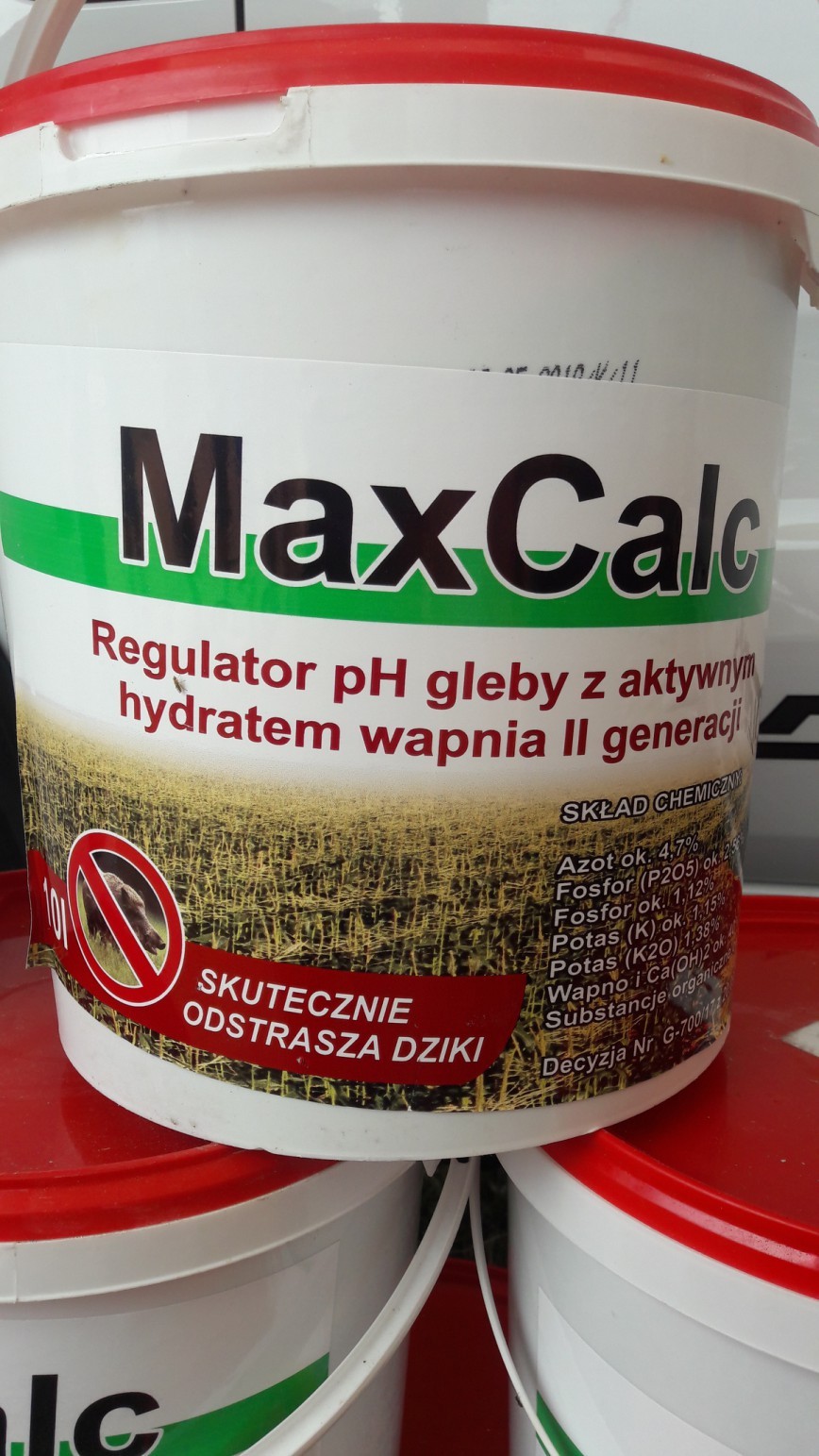 Wapno Max CALC, nawóz wapniowo organiczny II generacji plus organika — zdjęcie 5