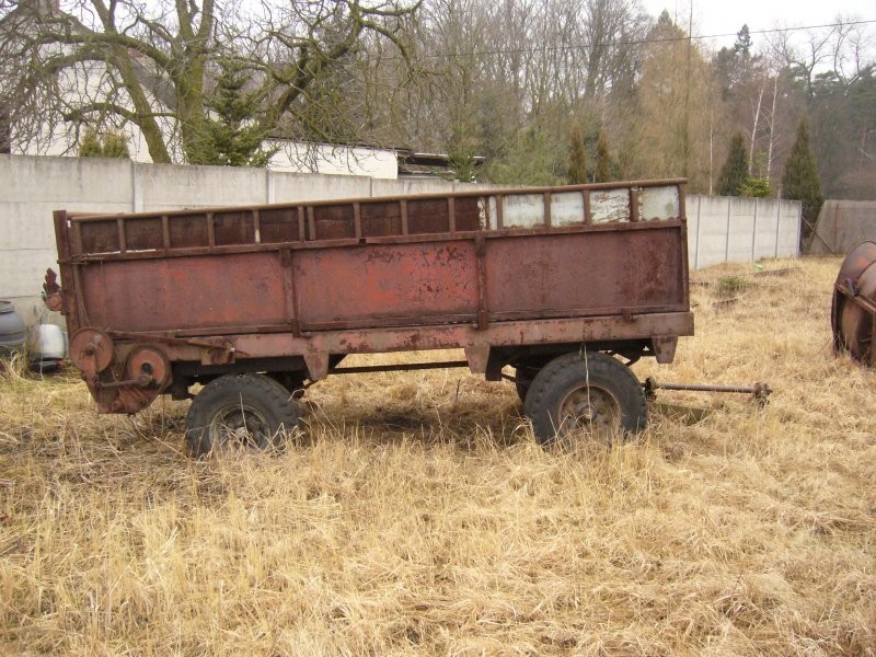 rozrzutnik obornika dwuosiowy