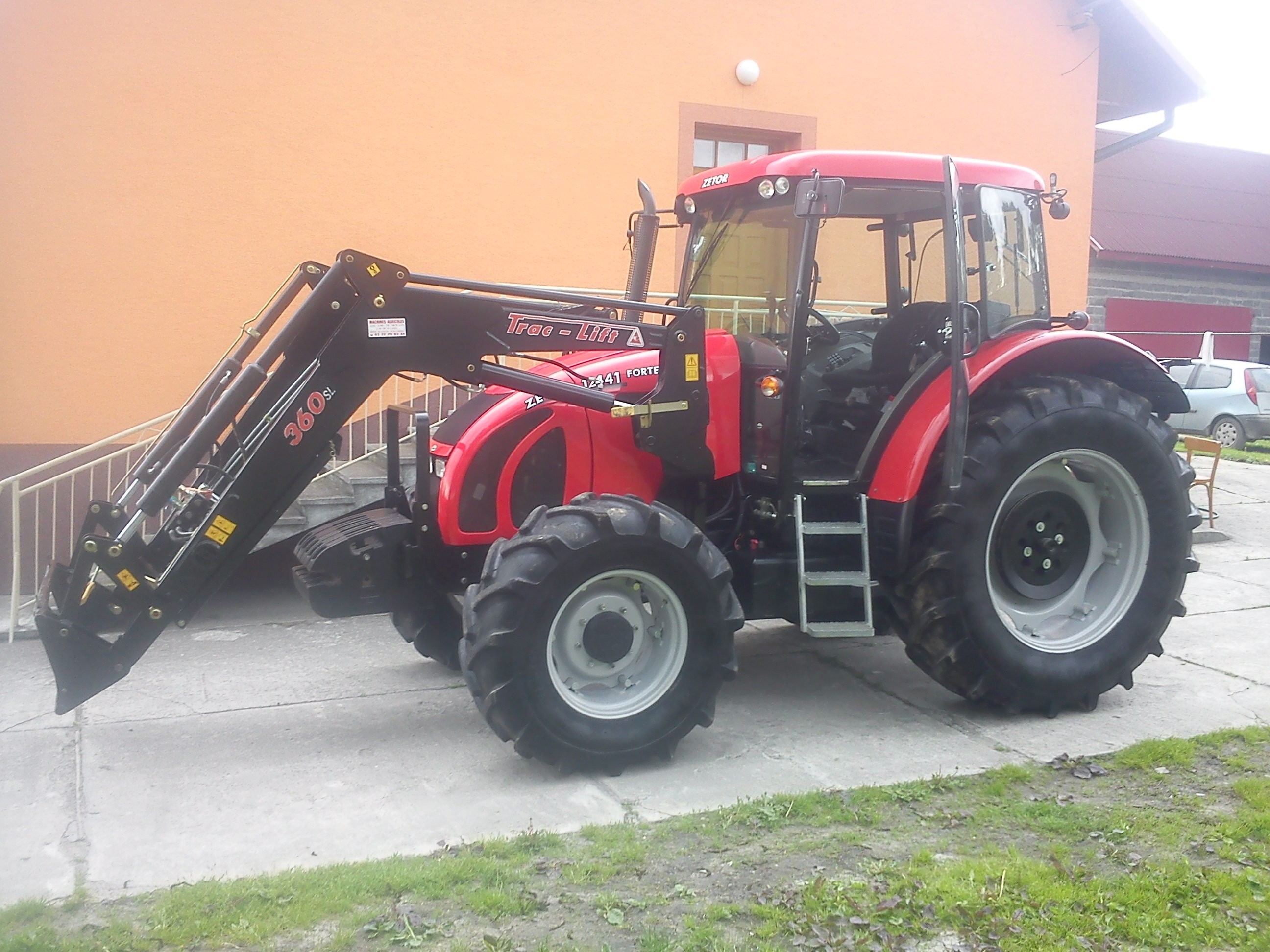 Zetor forterra 12441 + trac-lift 360 - 2009 — zdjęcie 1