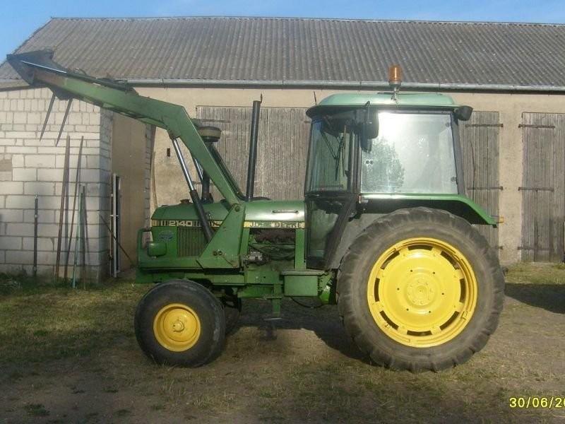John Deere 2140 + tur — zdjęcie 1