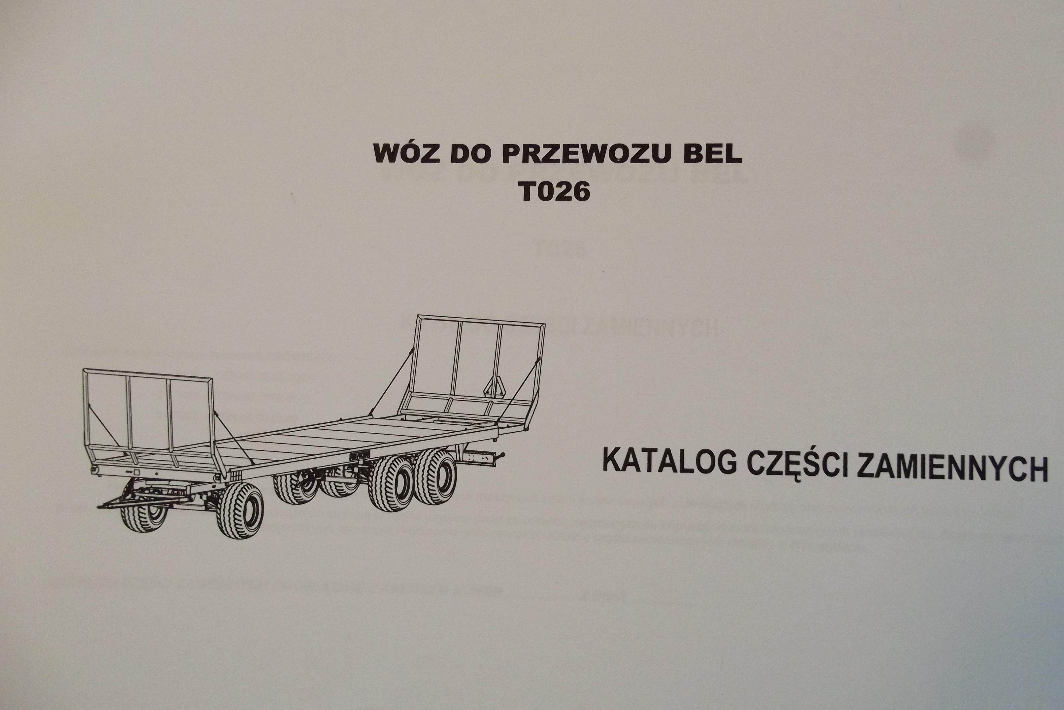 Katalog PRONAR Część Zamiennych, Instrukcje Obsługi - Przyczepy — zdjęcie 5