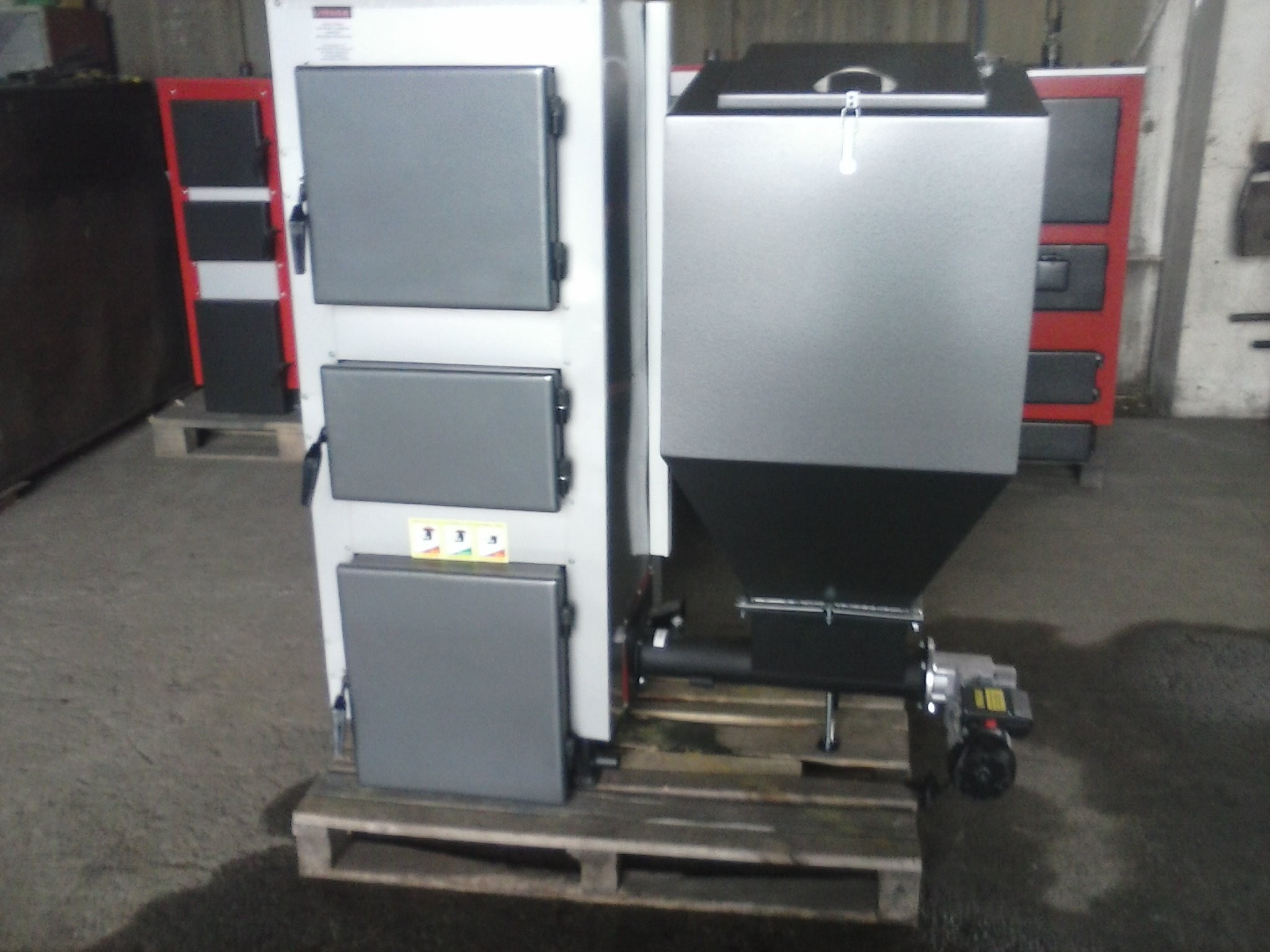 PIEC KOCIOŁ PODAJNIK 50 kW — zdjęcie 7
