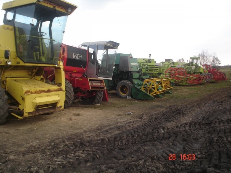 Claas KOMBAJNY DUŻY WYBÓR !! VOLVO, Massey Ferguson, JOHN DEERE, SAMPO — zdjęcie 1