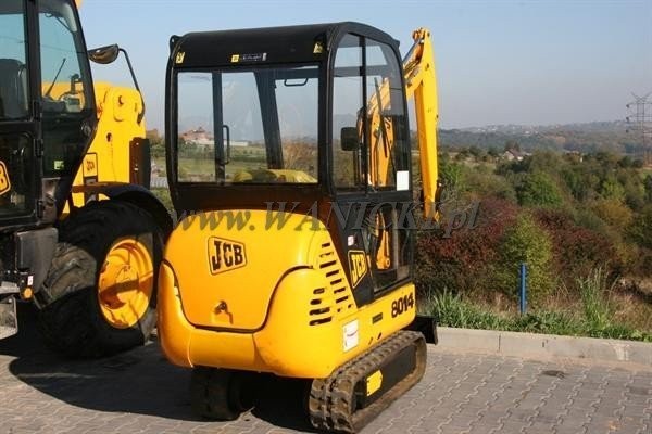 mini koparka JCB 801.4 z 2001 r. — zdjęcie 2