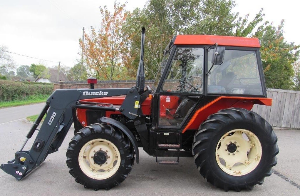 Ciągnik Zetor 534O + ładowacz czołowy — zdjęcie 1