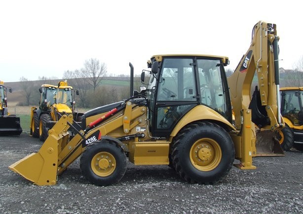 CAT 428E Premier, rok 2011, fabrycznie nowa. — zdjęcie 1