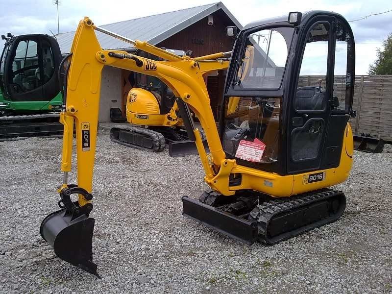JCB 8016 2007r.  - minikoparka — zdjęcie 1