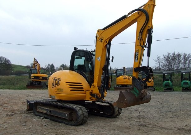 Minikoparka gąsienicowa JCB 8080 ZTS z roku 2009 — zdjęcie 2