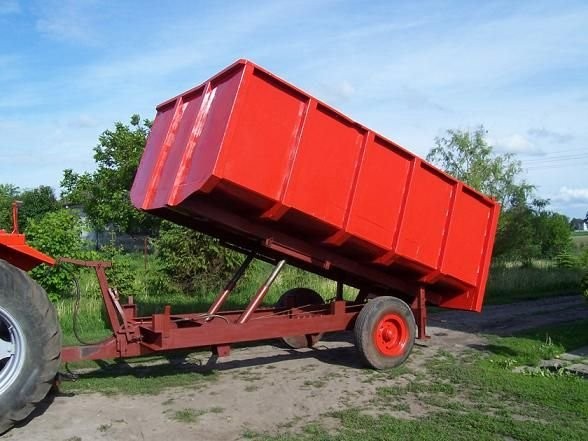 Przyczepa 6 ton jedno-osiowa — zdjęcie 1