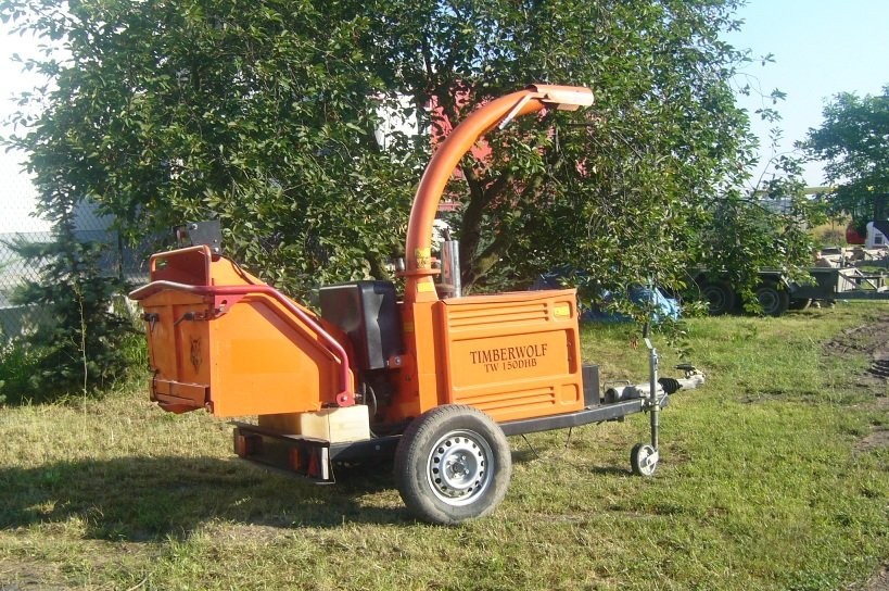 RĘBAK TIMBERWOLF TW 150 D, silnik KUBOTA, GWARANCJ — zdjęcie 2
