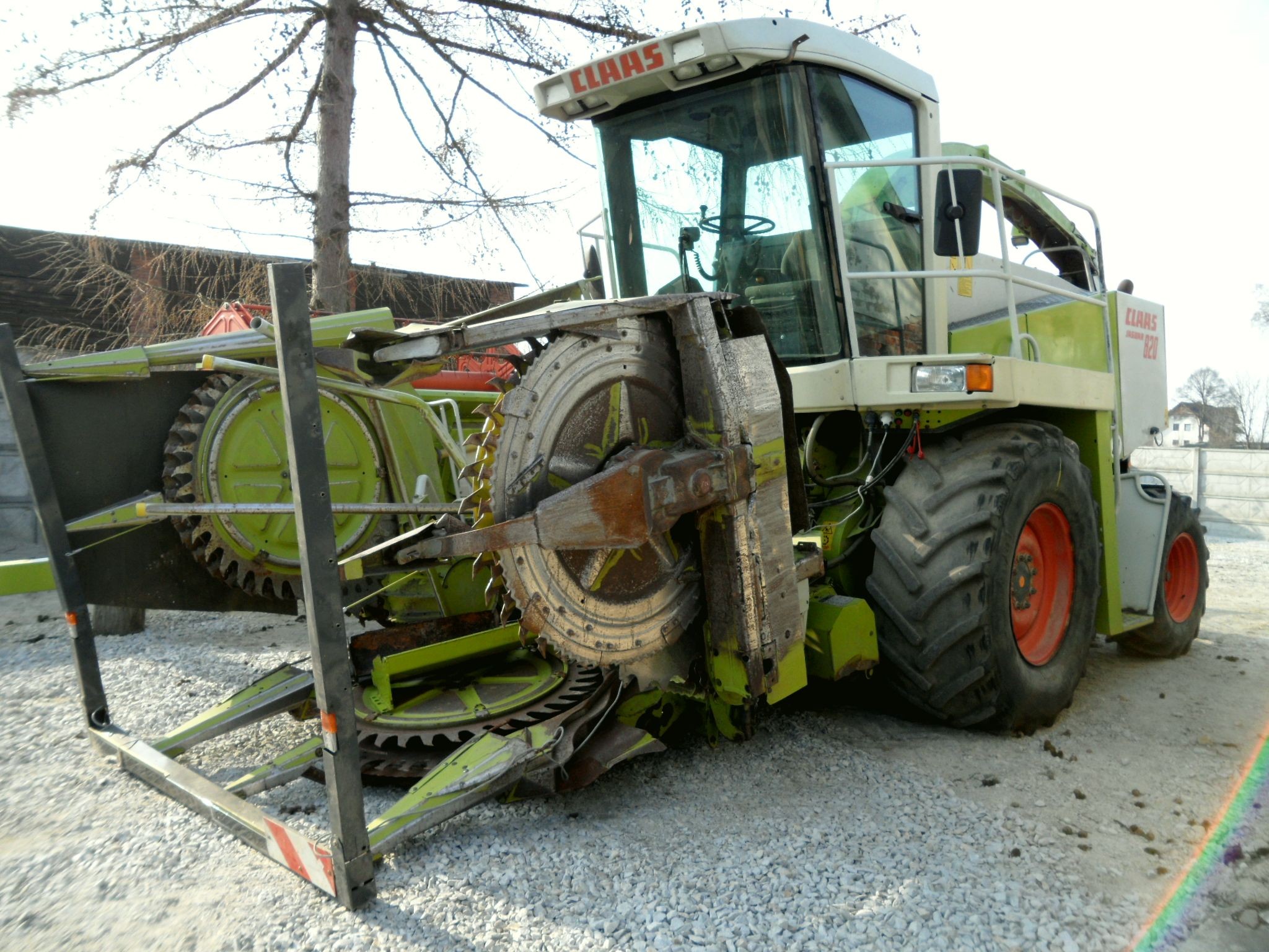 SIECZKARNIA CLAAS JAGUAR 820 ROK 1998 + Kemper Claas Champion RU450 — zdjęcie 1