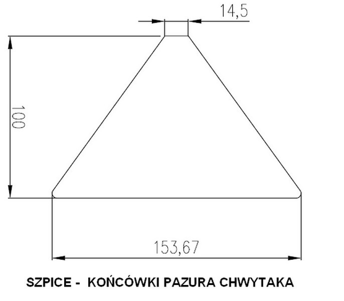 Części do chwytaka do złomu - pazury, tuleje szpice, siłowniki korona — zdjęcie 4