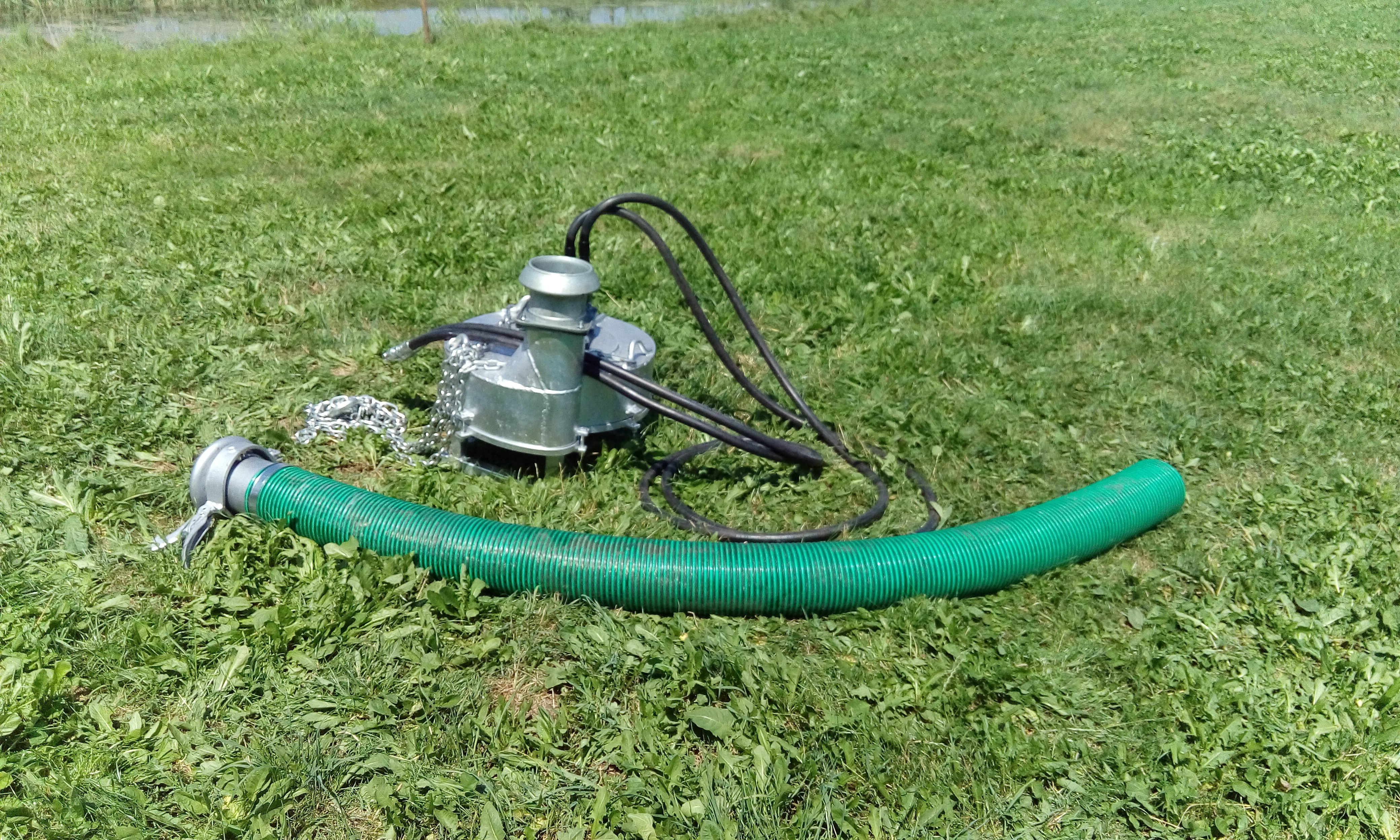 Pompa wysokiej wydajności z napędem hydraulicznym — zdjęcie 3