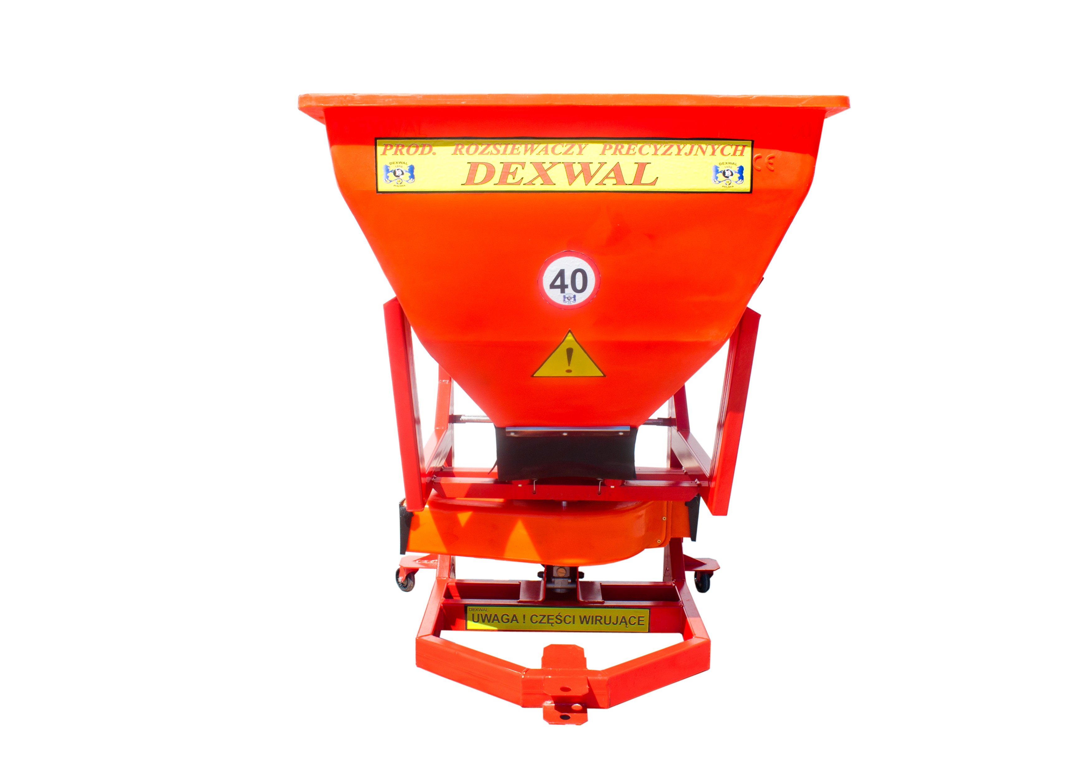Rozsiewacz Nawozów TAJFUN 380l/600kg wibro TRANSPORT — zdjęcie 4