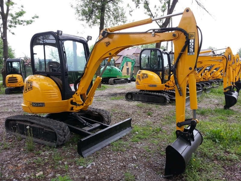 JCB 8035 ZTS - koparka / minikoparka - 2007 rok
