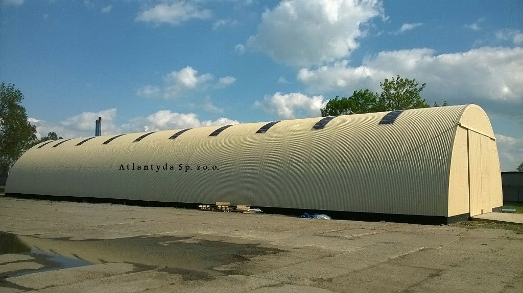 Hala Łukowa Magazynowa Stalowa NOWA wiata hangar — zdjęcie 8