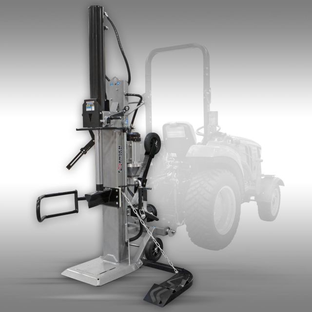Łuparka hydrauliczna o nacisku 30T. Napęd  z WOM lub silnika 5500W — zdjęcie 1