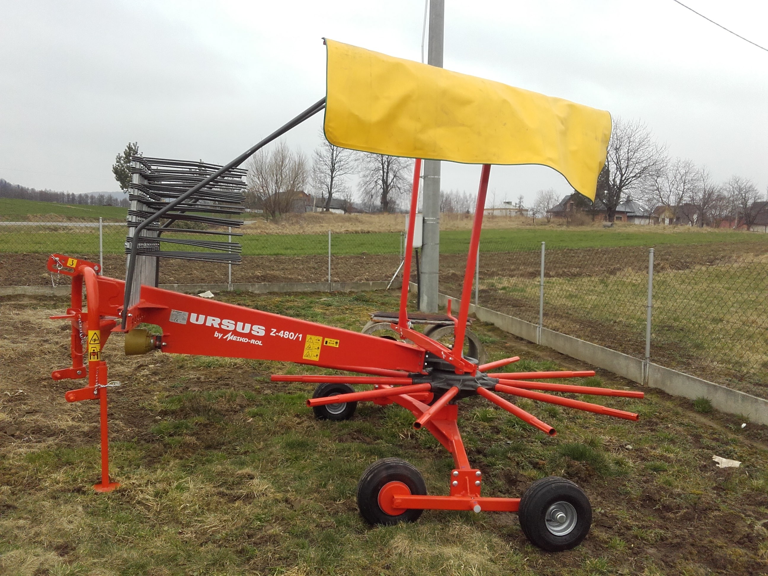 Zgrabiarka karuzelowa Z-480/1 Transport!!Okazja!! — zdjęcie 3