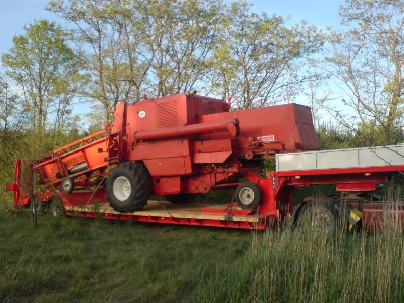 Transport Kombajnów Claas Bizon John New Holland — zdjęcie 2