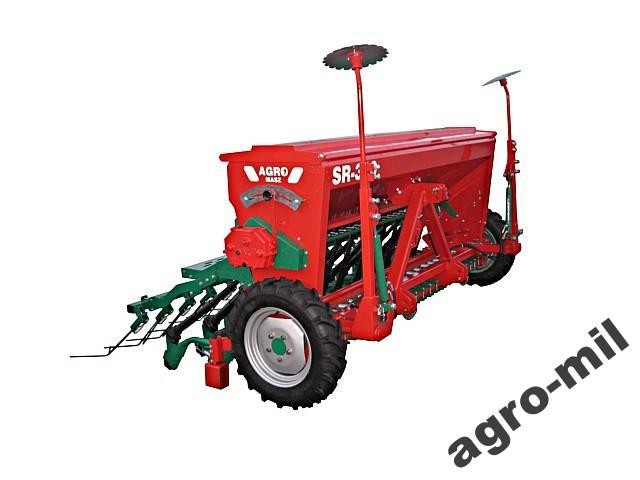 Siewnik zbożowy siewniki 2,5 m 2,7 m 3,0 m agro-masz stopkowy — zdjęcie 1