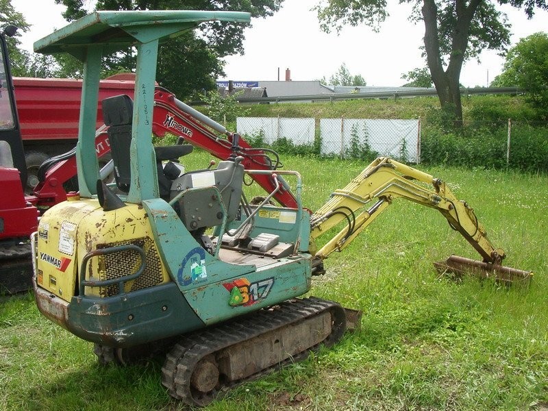 MINIKOPARKA gąsienicowa YANMAR B17. Okazyjna cena — zdjęcie 2