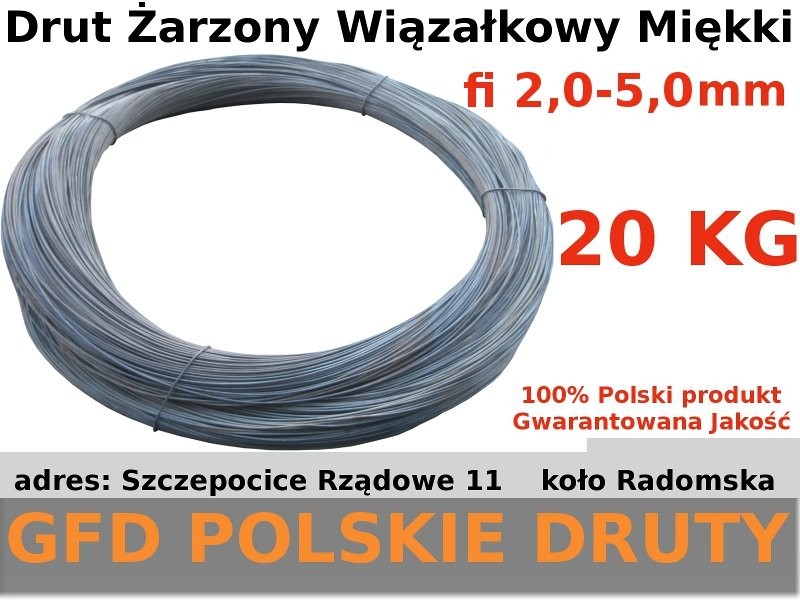 Drut Żarzony Wiązałkowy MOTKI do Belowania GFD — zdjęcie 1