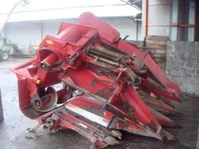 Kombajn Bizon dynamic z165 95r + przystawka Geringhoff PC6 95r. — zdjęcie 2